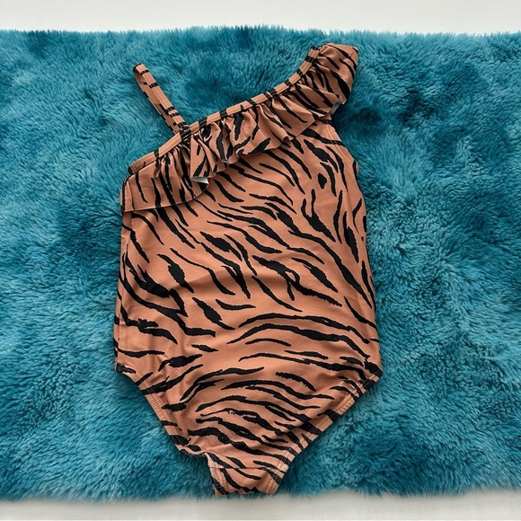 Carter’s Girls One Piece Tiger Swimsuit Size 5 - Picture 10 of 14